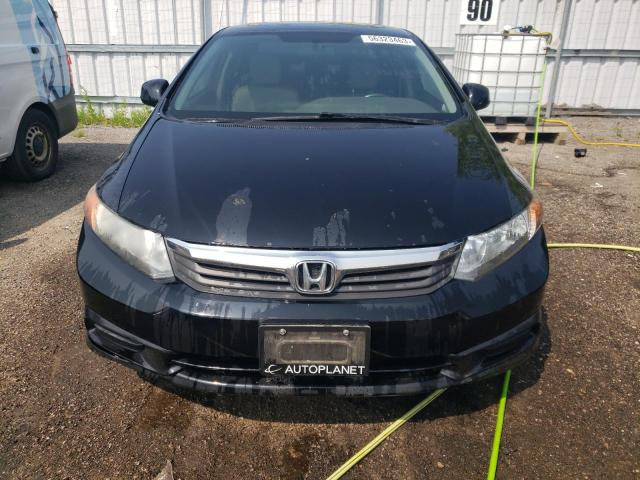 2HGFB2F92CH118655 - 2012 HONDA CIVIC EXL BLACK photo 5