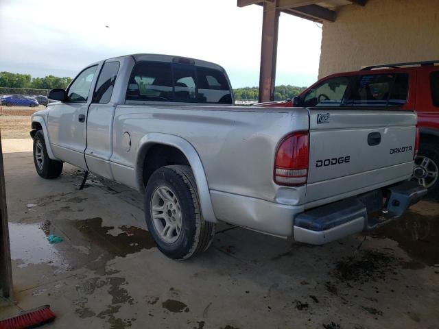 1D7HL32X93S146403 - 2003 DODGE DAKOTA SPORT SILVER photo 2