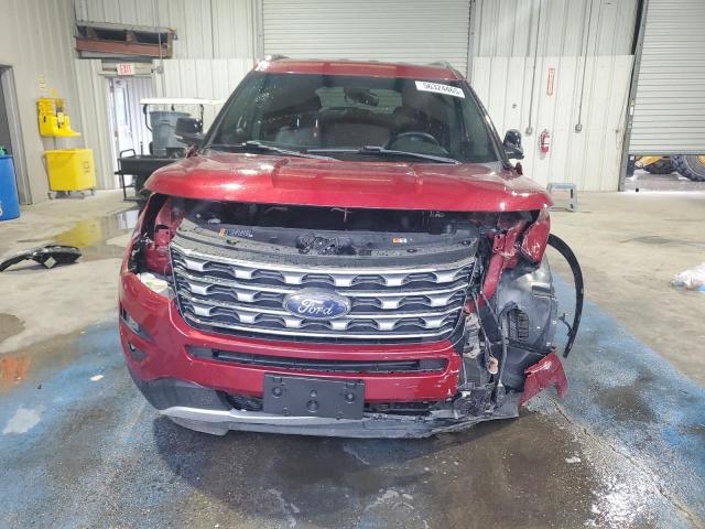1FM5K7D83GGC09609 - 2016 FORD EXPLORER XLT წითელი ფოტო 5