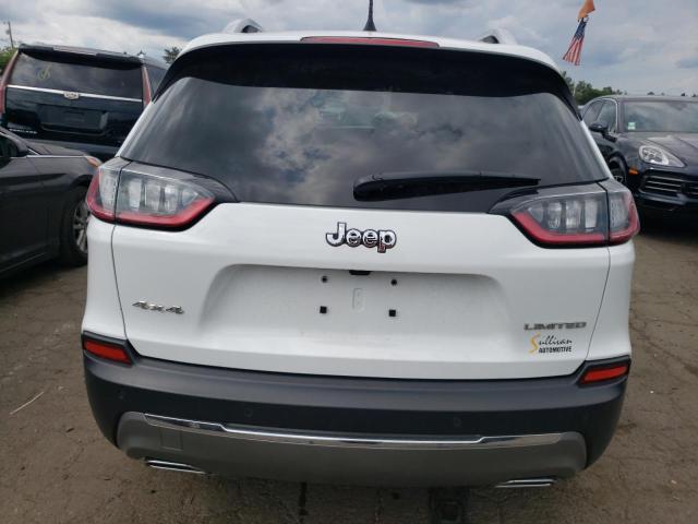 1C4PJMDX9MD148513 - 2021 JEEP CHEROKEE LIMITED WHITE photo 6