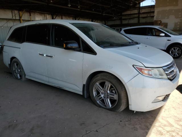 5FNRL5H97DB078734 - 2013 HONDA ODYSSEY TOURING WHITE photo 4