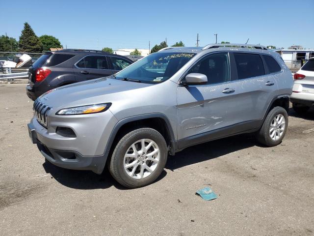 1C4PJMCS2FW625909 - 2015 JEEP CHEROKEE LATITUDE SILVER photo 1