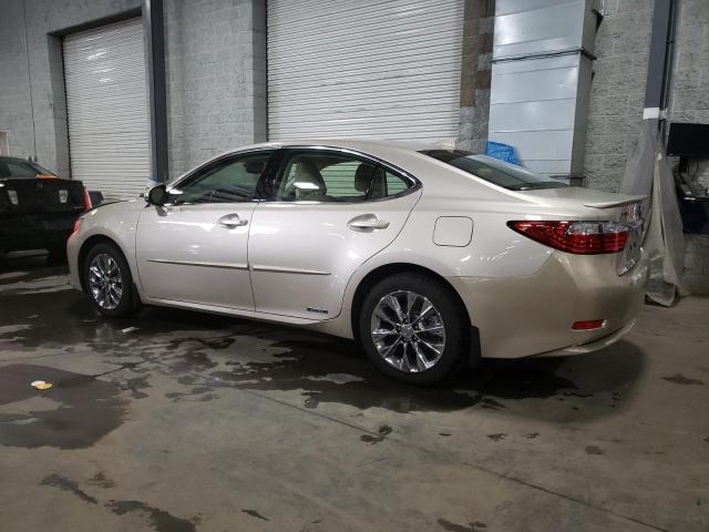 JTHBW1GG6F2077273 - 2015 LEXUS ES 300H BEIGE photo 2