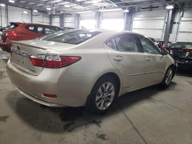 JTHBW1GG6F2077273 - 2015 LEXUS ES 300H BEIGE photo 3