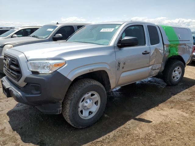 5TFSX5EN0KX066502 - 2019 TOYOTA TACOMA ACCESS CAB ვერცხლისფერი ფოტო 1