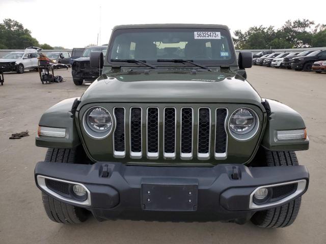 1C4JJXP62MW701016 - 2021 JEEP WRANGLER U SAHARA 4XE GREEN photo 5