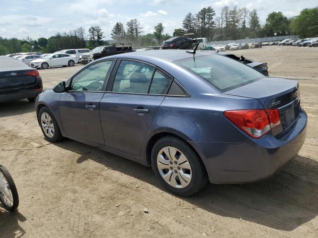 1G1PA5SG6E7252815 - 2014 CHEVROLET CRUZE LS GRAY photo 2