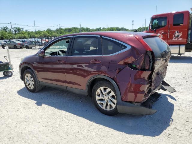 2HKRM4H5XFH618666 - 2015 HONDA CR-V EX MAROON photo 2