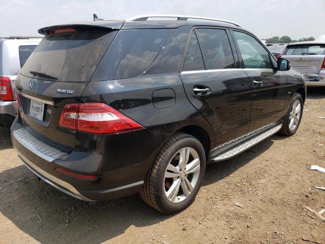 4JGDA2EB5CA050570 - 2012 MERCEDES-BENZ ML 350 BLUETEC BLACK photo 3