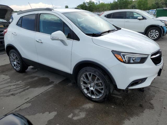 KL4CJ2SB1HB167806 - 2017 BUICK ENCORE SPORT TOURING WHITE photo 4