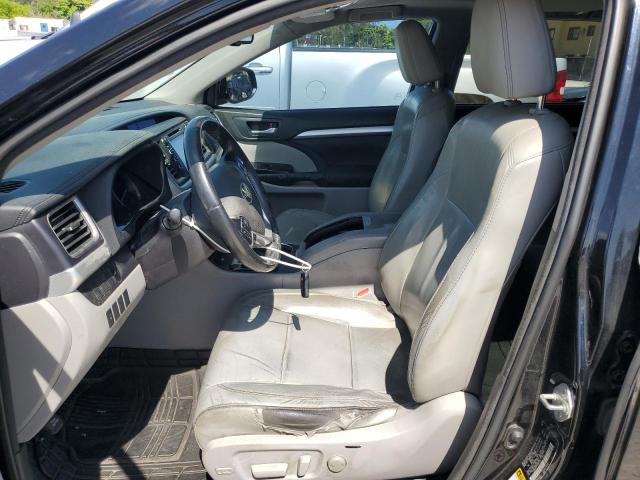 5TDKKRFH7FS097773 - 2015 TOYOTA HIGHLANDER XLE BLACK photo 7