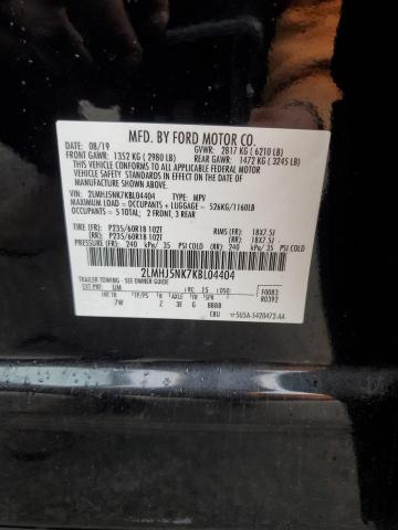 2LMHJ5NK7KBL04404 - 2019 LINCOLN MKT 黑色 照片 13