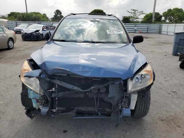 JTMBF4DV4C5051366 - 2012 TOYOTA RAV4 BLUE photo 5