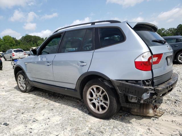 WBXPA73484WC35337 - 2004 BMW X3 2.5I BLUE photo 2