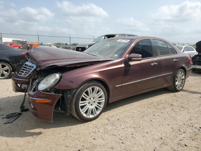 WDBUF56X27B166129 - 2007 MERCEDES-BENZ E 350 BURGUNDY photo 1