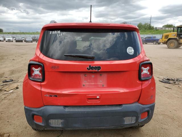 ZACCJBAB3JPH89889 - 2018 JEEP RENEGADE SPORT RED photo 6