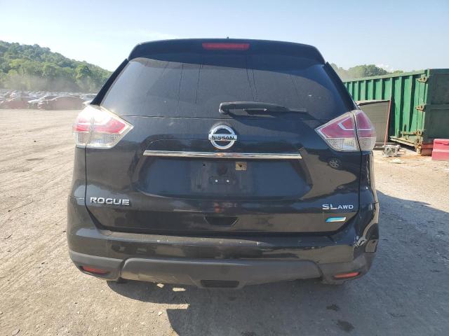 5N1AT2MV7EC820297 - 2014 NISSAN ROGUE S BLACK photo 6