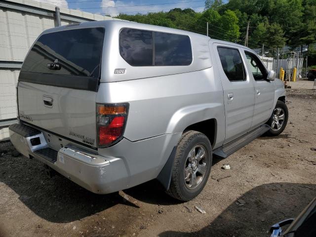 2HJYK16596H526990 - 2006 HONDA RIDGELINE RTL SILVER photo 3