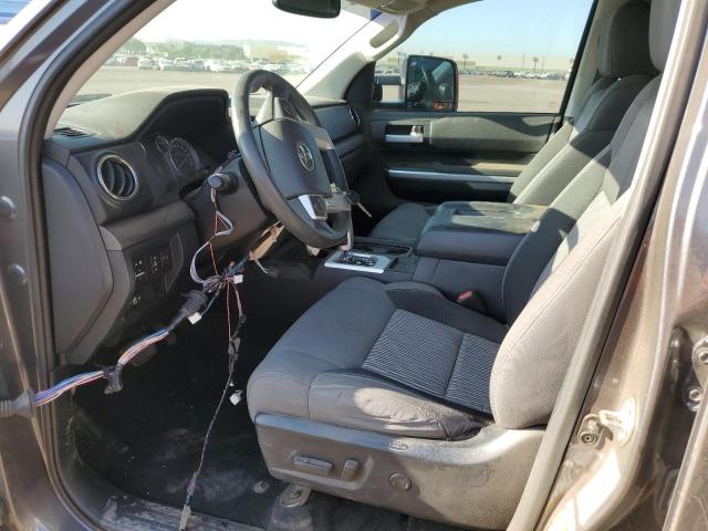 5TFUY5F14HX587698 - 2017 TOYOTA TUNDRA DOUBLE CAB SR/SR5 BLACK photo 7