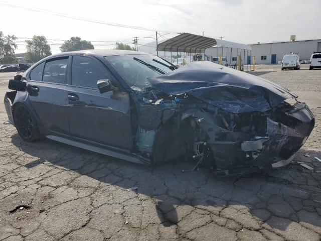 WBS43AY03RFS02658 - 2024 BMW M3 COMPETITION BLUE photo 4