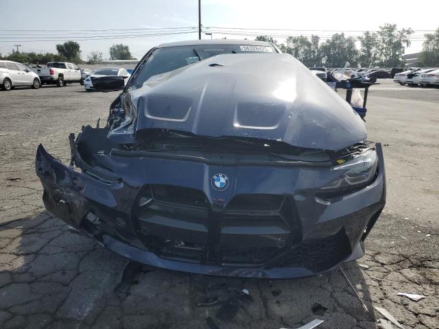 WBS43AY03RFS02658 - 2024 BMW M3 COMPETITION BLUE photo 5