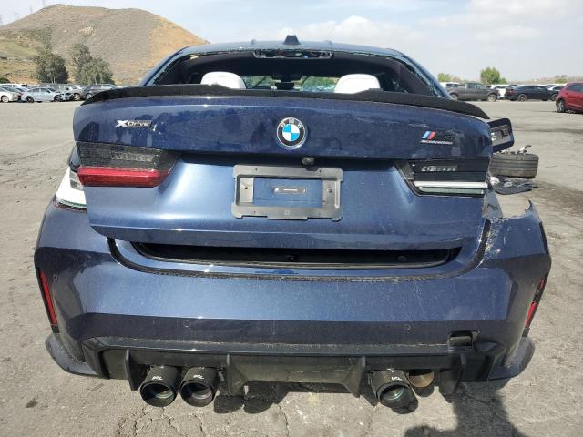WBS43AY03RFS02658 - 2024 BMW M3 COMPETITION BLUE photo 6