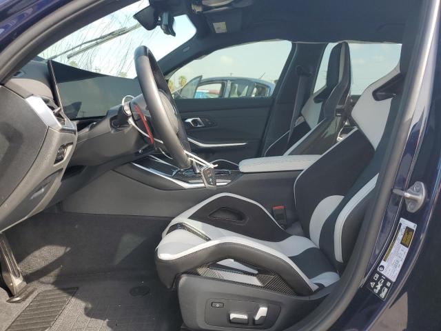 WBS43AY03RFS02658 - 2024 BMW M3 COMPETITION BLUE photo 7