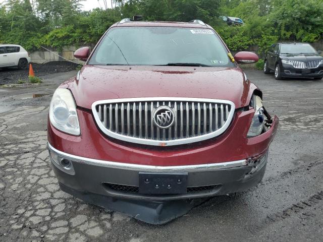 5GAKVBED6BJ305289 - 2011 BUICK ENCLAVE CXL RED photo 5