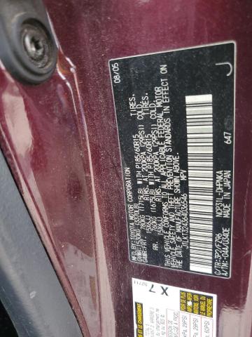 JTLKT324364036546 - 2006 TOYOTA SCION XB PURPLE photo 14