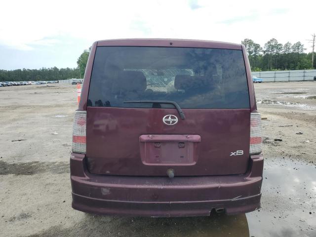 JTLKT324364036546 - 2006 TOYOTA SCION XB PURPLE photo 6