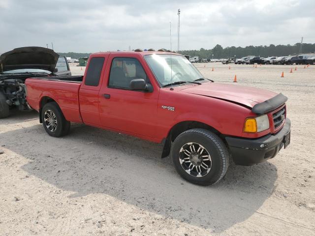 1FTYR14E01TA01198 - 2001 FORD RANGER SUPER CAB RED photo 4