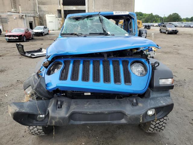 1C4HJXDM3PW530878 - 2023 JEEP WRANGLER SPORT BLUE photo 5