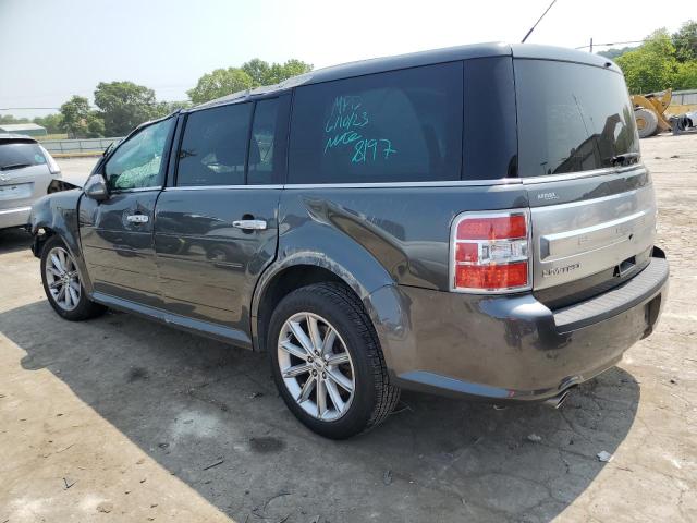 2FMGK5D82KBA08197 - 2019 FORD FLEX LIMITED CHARCOAL photo 2