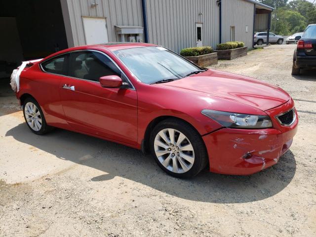 1HGCS22899A007446 - 2009 HONDA ACCORD EXL RED photo 4