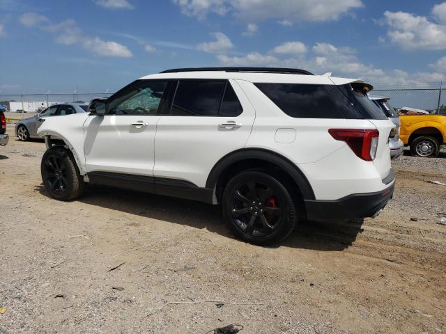 1FM5K8GC9NGA60920 - 2022 FORD EXPLORER ST WHITE photo 2