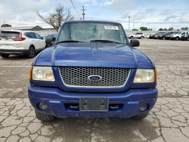 1FTZR45E13PA53990 - 2003 FORD RANGER SUPER CAB BLUE photo 5