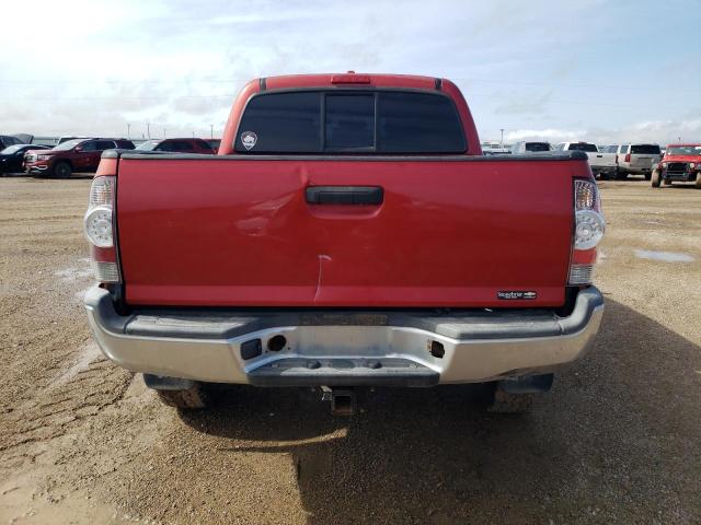 3TMLU42NX9M026018 - 2009 TOYOTA TACOMA DOUBLE CAB RED photo 6