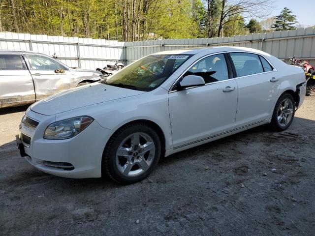 1G1ZC5EB7AF300745 - 2010 CHEVROLET MALIBU 1LT WHITE photo 1