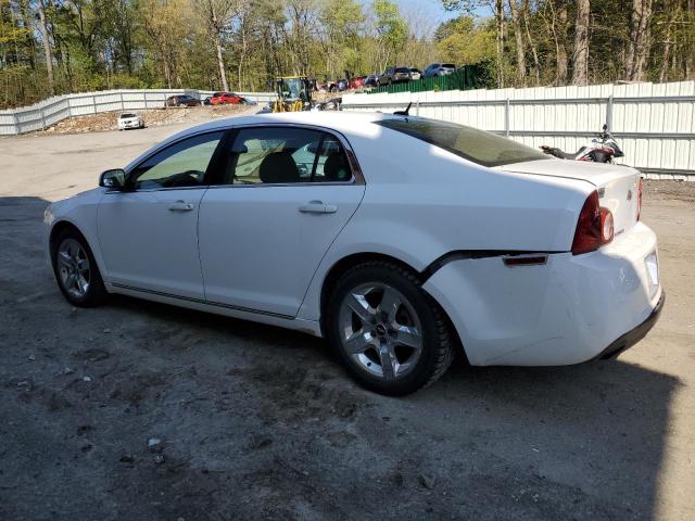 1G1ZC5EB7AF300745 - 2010 CHEVROLET MALIBU 1LT WHITE photo 2