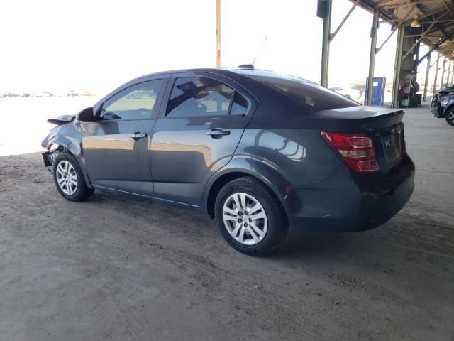 1G1JB5SB2L4106336 - 2020 CHEVROLET SONIC LS BLACK photo 2