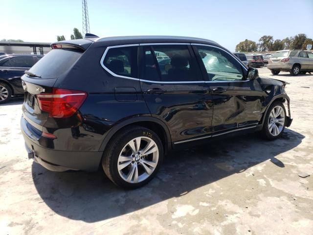 5UXWX7C52E0E77852 - 2014 BMW X3 XDRIVE35I BLACK photo 3