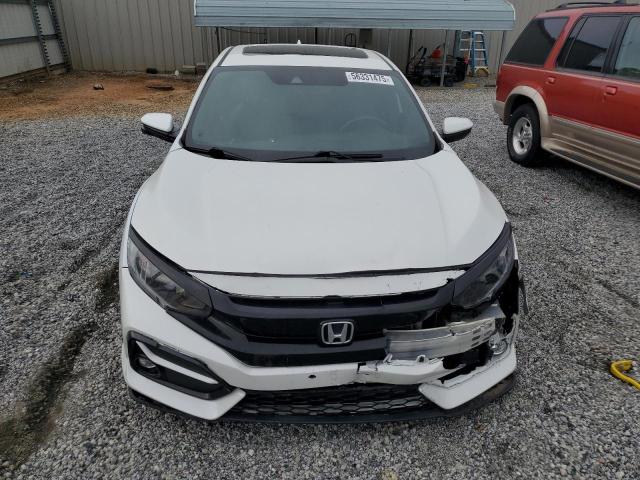 SHHFK7H8XLU218443 - 2020 HONDA CIVIC EXL WHITE photo 5