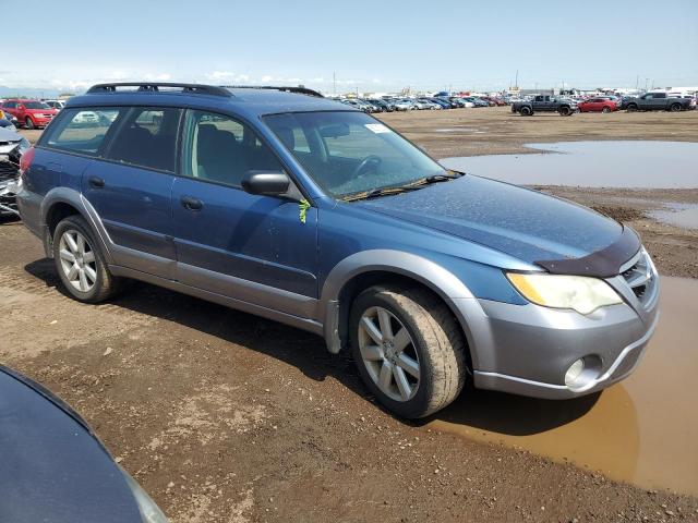 4S4BP61C887358610 - 2008 SUBARU OUTBACK 2.5I BLUE photo 4