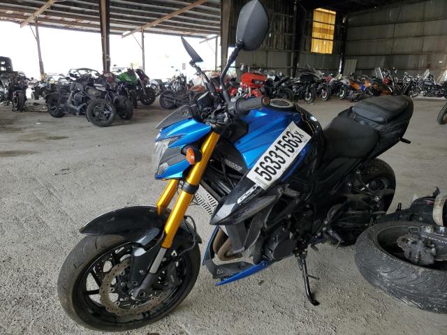 JS1C533B0J2100693 - 2018 SUZUKI GSX-S750 M BLUE photo 2