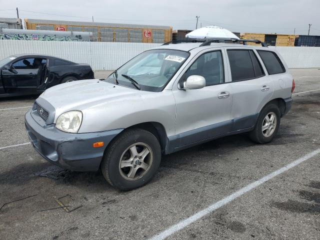 KM8SC13D44U841205 - 2004 HYUNDAI SANTA FE GLS GRAY photo 1