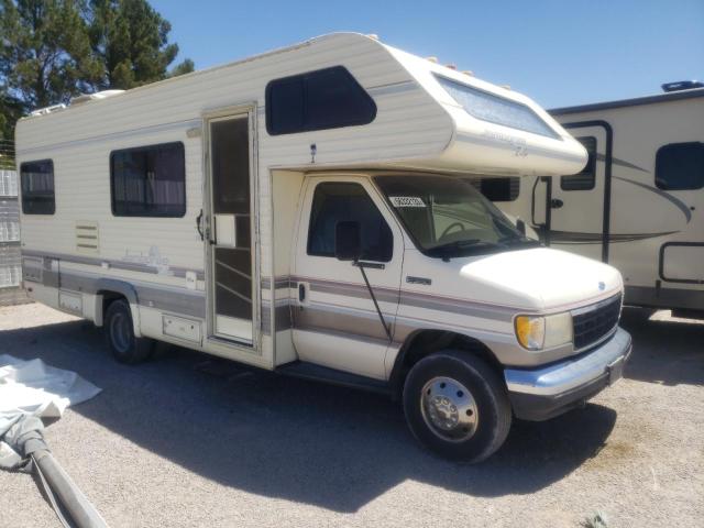 1FDKE30G8NHA15200 - 1992 FORD ECONOLINE E350 CUTAWAY VAN BEIGE photo 1