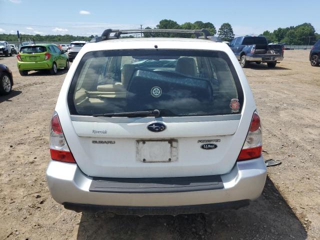 JF1SG67686H717313 - 2006 SUBARU FORESTER 2.5X LL BEAN WHITE photo 6