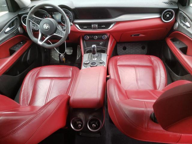 ZASFAKPN4J7B82189 - 2018 ALFA ROMEO STELVIO SPORT Grau Foto 8