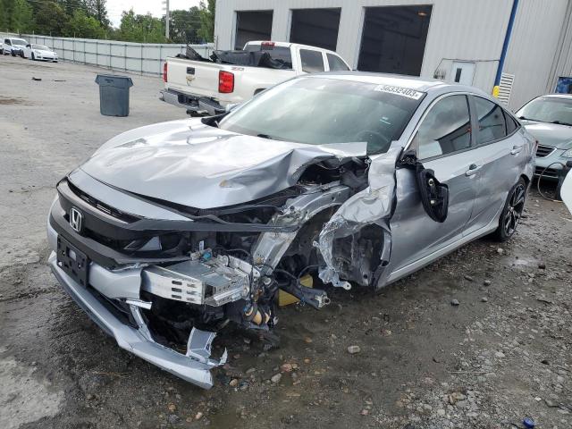 19XFC2F8XME201962 - 2021 HONDA CIVIC SPORT 银色 照片 1