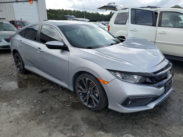 19XFC2F8XME201962 - 2021 HONDA CIVIC SPORT 银色 照片 4
